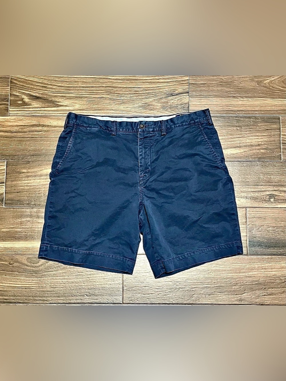 Men’s Polo Ralph Lauren Stretch Classic Fit Chino Shorts Blue Waist 38
